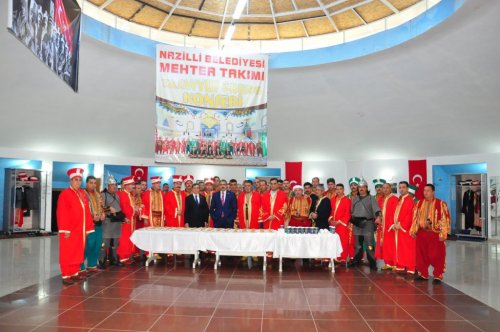 Başkan Alıcık, Mehter Takımını Ziyaret Etti