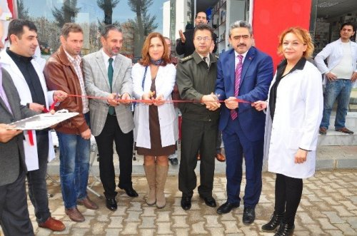 Başkan Alıcık toplu iş yeri açılışı gerçekleştirdi