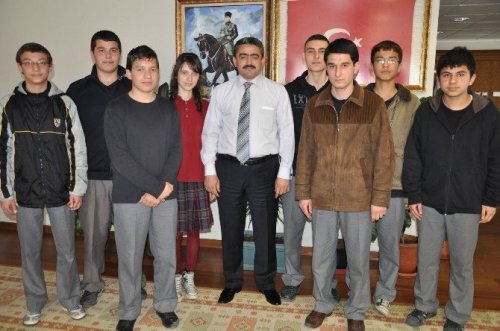 Başkan Alıcık YGS’ye girecek öğrencilere başarılar diledi