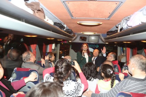 Başkan Çerçioğlu Vatandaşları Uğurladı