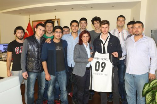 Başkan Çerçioğlu’na Aydınspor 1923 Forması