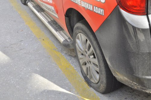 Başkan Çerçioğlu’na Seçim Aracına Saldırı