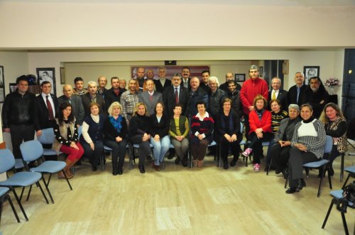 Başkan Haluk Alıcık, Belediye TSM Korosu'nu ziyaret etti