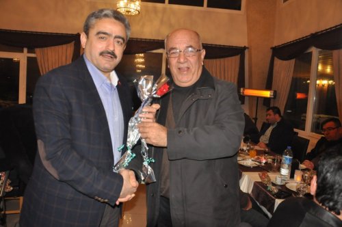 Başkan Haluk Alıcık, çalışan gazetecileri onurlandırdı