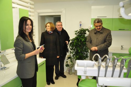 Başkan Haluk Alıcık, Diş Polikliniği'nin açılışını yaptı