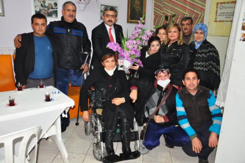Başkan Haluk Alıcık, NAZENDER’i Ziyaret Etti