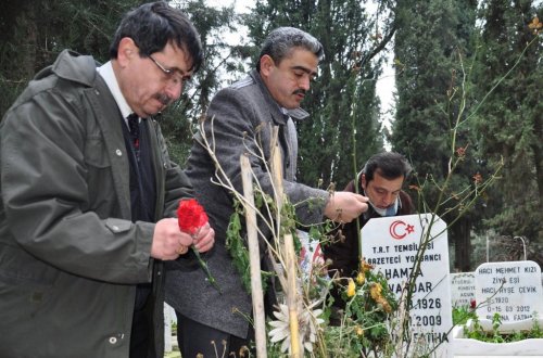 Başkan Haluk Alıcık, vefat eden gazetecileri unutmadı