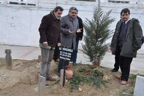 Başkan Haluk Alıcık, vefat eden gazetecileri unutmadı