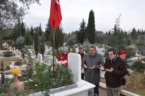 Başkan Haluk Alıcık, vefat eden gazetecileri unutmadı