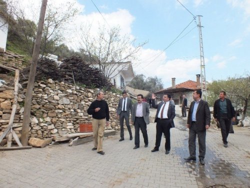 Başkan Kılınç’tan yaz projeleri için gökkiriş çıkarması