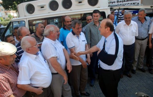 Başkan Mesut Özakcan, Dualarla Görevine Başladı