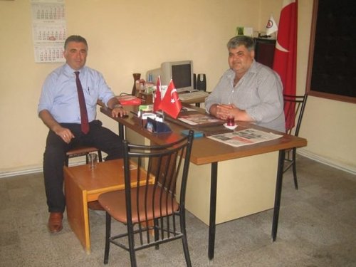 Başkan Sandalcı, muhtarları ziyaret etti
