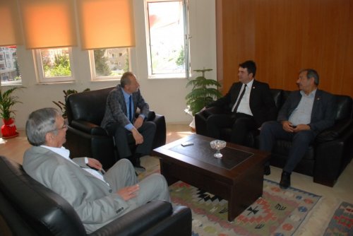 Baydar, Başkan Atabay'ı Ziyaret Etti