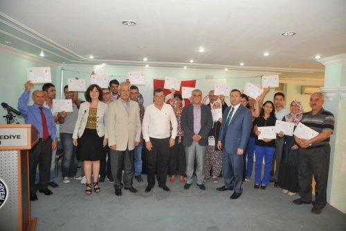 Buharkentli Girişimciler Sertifika Aldı