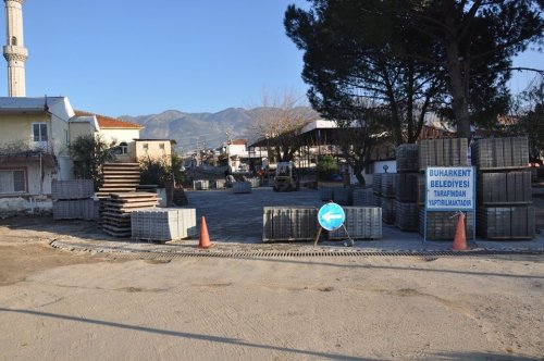 Buharkent'te üst yapı çalışmaları devam ediyor