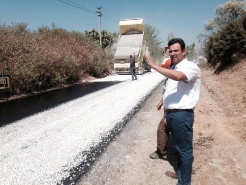 Büyükşehir Belediyesi, Söke’nin Köy Yollarının Çilesini Bitiriyor
