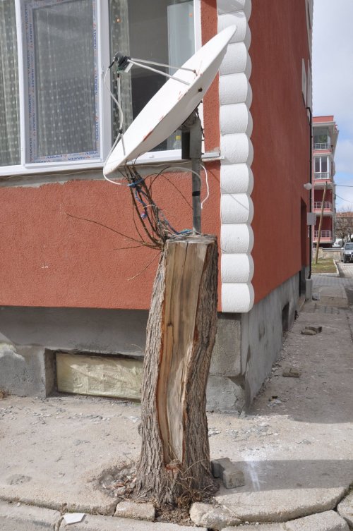 Çekmeyen Tv Antenine İlginç Çözüm