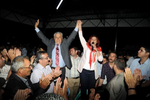 Çerçioğlu, Buharkent Adayı Başoğlu’na Destek Verdi