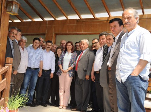 Çerçioğlu Buharkentli Muhtarlarla Buluştu