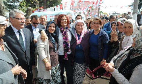 Çerçioğlu; Davutlar, Karacasu ve Horsunlu’da Partilileriyle Buluştu