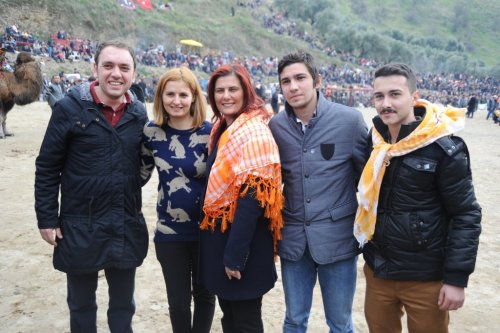 Çerçioğlu Kuyucak Deve Güreşlerine Katıldı