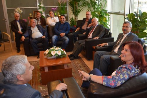 Çerçioğlu, Söke Belediyesi’ni Ziyaret Etti