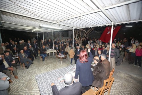 Çerçioğlu’ndan Gödrenli ve Alanlı Köylerine Ziyaret