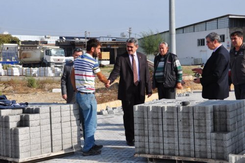 Çevre Yolu'ndan Sanayi Sitesi'ne Yol Bağlantısı Yapıldı