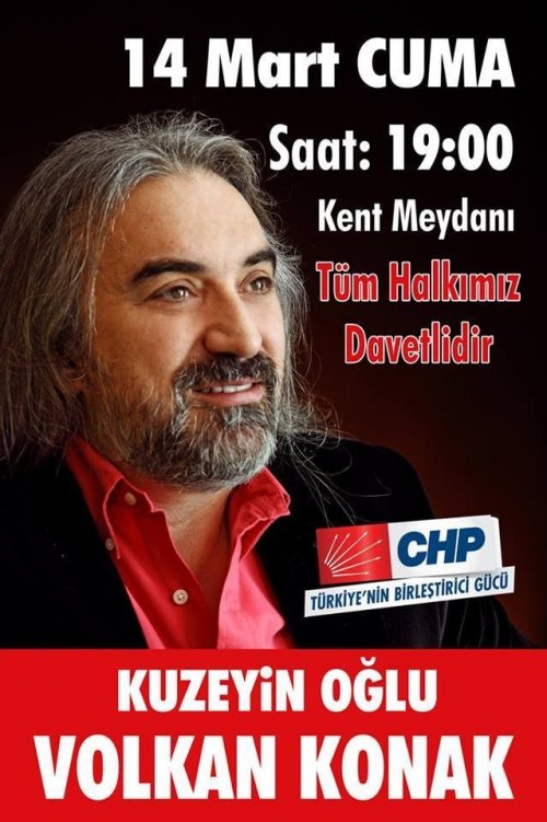 CHP’den Volkan Konak Konseri