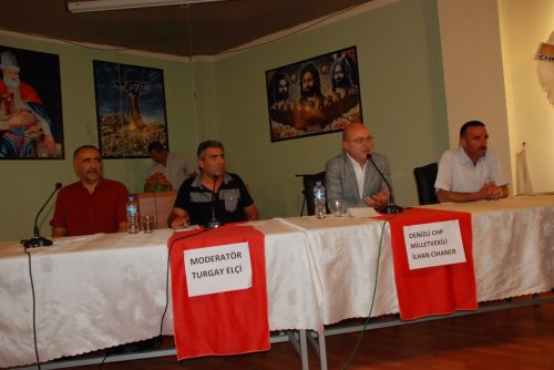 CHP'li Cihaner, Didim Cemevi'nin Düzenlediği Panele Katıldı