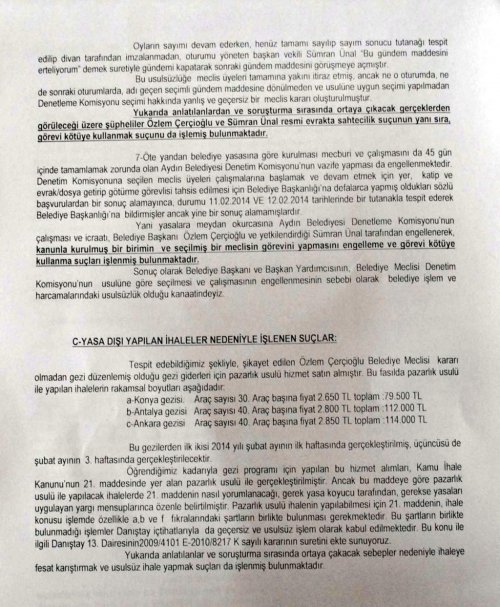 Denetim Komisyonu Seçimleri Mahkemelik Oldu