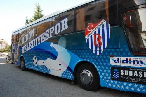 Didim Belediyespor’da Yeni Otobüs Giydirildi
