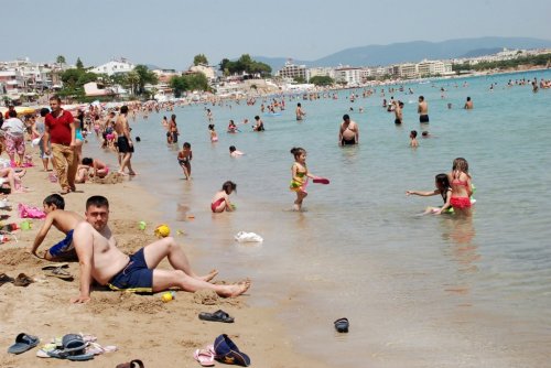 Didim Sahilleri Doldu