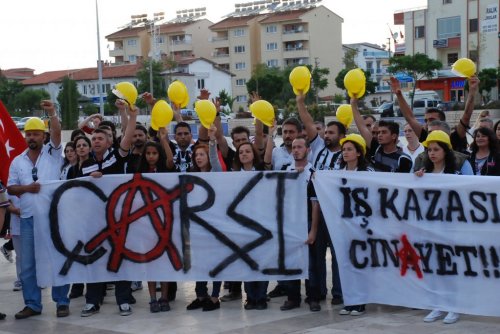 Didim'de Maden Faciasında Ölenler Anıldı