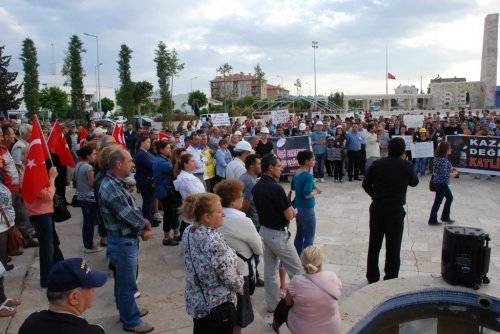 Didim'de Maden Faciasında Ölenler Anıldı