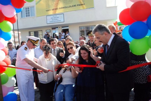 Didim’de Sevgi Gönüllüleri Parkı Törenle Açıldı