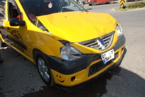 Didim’de Trafik Kazası Korkuttu