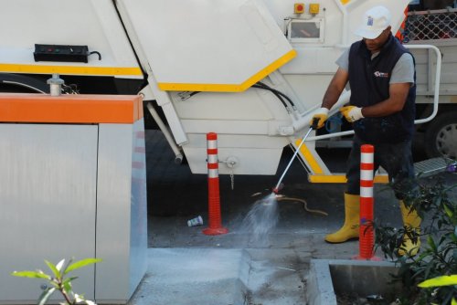 Didim’de Yer Altı Çöp Konteynırları Hizmete Girdi