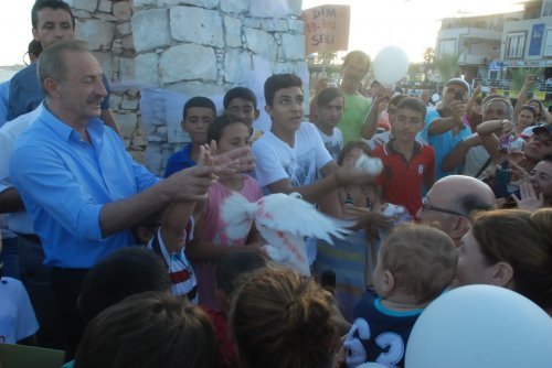 Didimliler Barış İçin Yürüdü