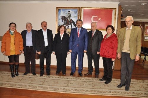 Emekli ve yaşlı sorunları meclisi Başkan Alıcık’ı ziyaret etti