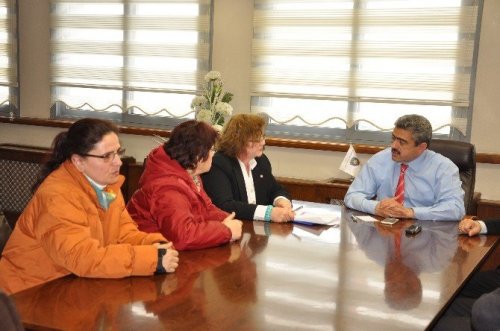 Emekli ve yaşlı sorunları meclisi Başkan Alıcık’ı ziyaret etti