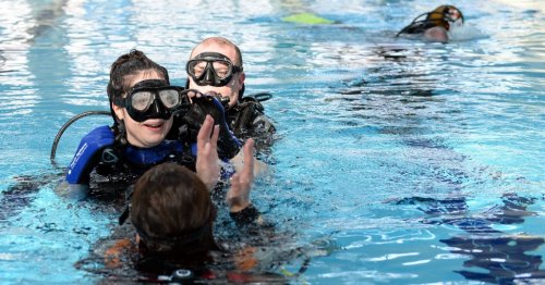 Engellilerin Su Altına Dalma Heyecanı