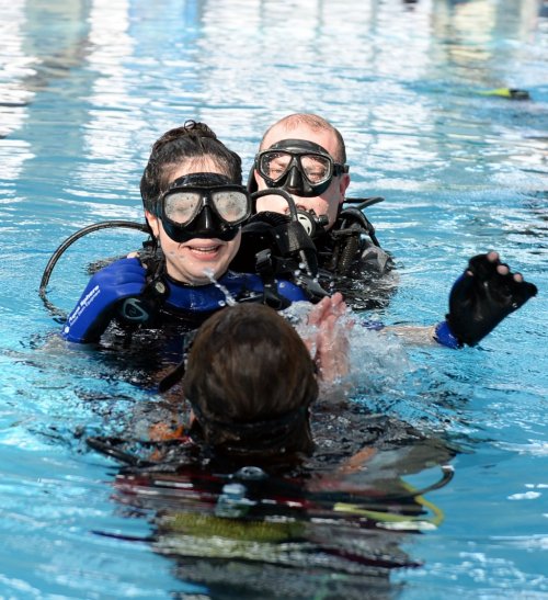 Engellilerin Su Altına Dalma Heyecanı