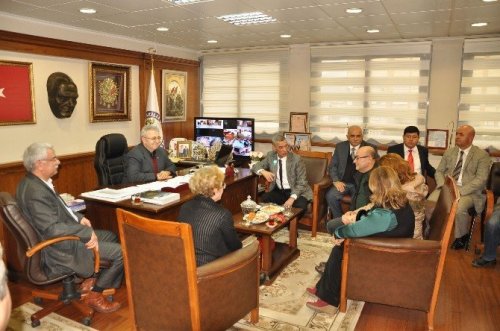 Engin Alan Nazilli Belediyesi’ni ziyaret etti