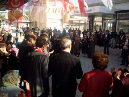 Ertan Gökçe, Seçim Bürosunu Açtı