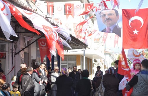 Ertan Gökçe, Seçim Bürosunu Açtı