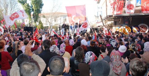 Germencik Seçim Bürosu Açılışı Mitinge Dönüştü