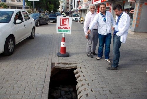 Göçüğü Erken Farkeden Esnaf Olası Faciayı Önledi