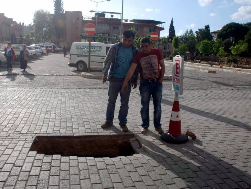 Göçüğü Erken Farkeden Esnaf Olası Faciayı Önledi