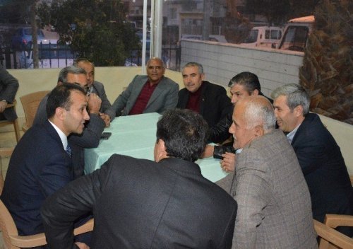 Hakan Çağlar Erürker Nazilli muhtarlarıyla toplandı